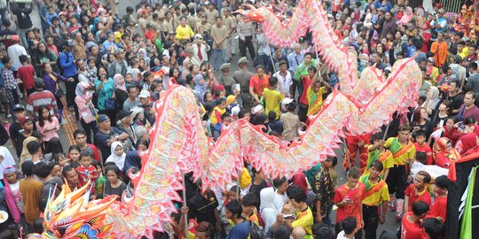 Dua Ruang Publik Ini Suguhkan Atraksi Barongsai Gratis Buat Warga Jakarta