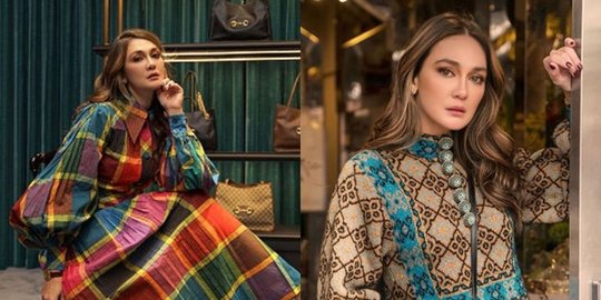 Potret Luna Maya Pakai Baju Sama dengan Olla Ramlan dan Agnes Mo