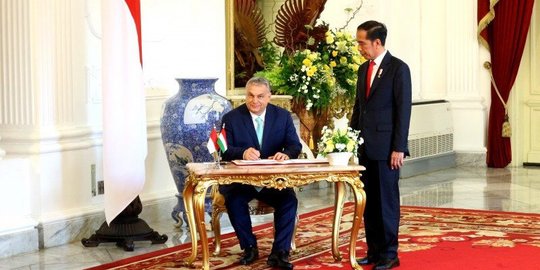 Terima PM Hungaria, Jokowi Ingin Lanjutkan Kerja Sama Pengolahan Air Bersih