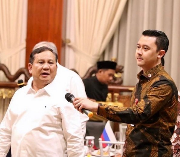 dhani wirianata ajudan prabowo