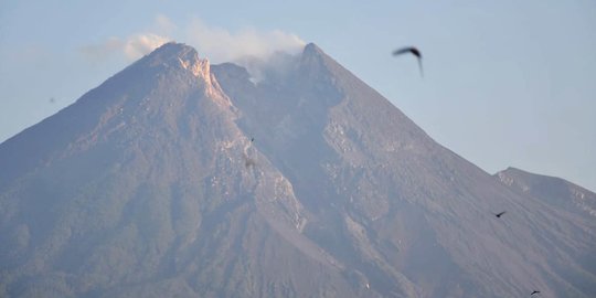 Gunung Merapi Alami Tiga Kali Gempa Guguran Hari Ini