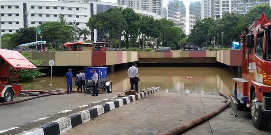Pemprov DKI Soal Banjir Underpass Kemayoran: Tanggung Jawab Pemerintah Pusat