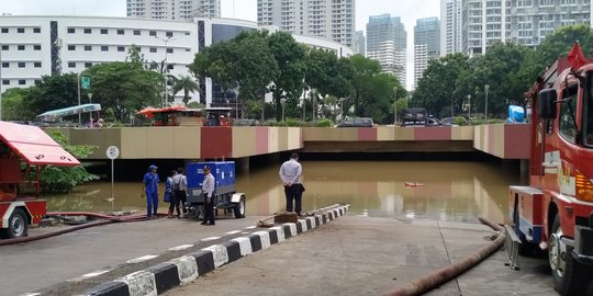 Gubernur Anies: Pemprov DKI Ikut Bantu Banjir Underpass Kemayoran