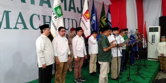 Lima Parpol Deklarasi Usung Eks Kapolda Jatim Machfud di Pilwalkot Surabaya