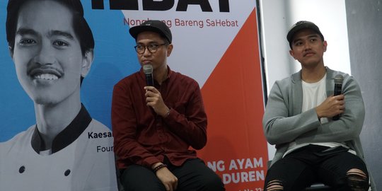 Kaesang Ingin UMKM Jadi Usaha Beromzet Miliaran