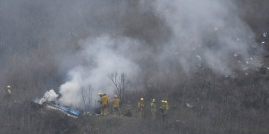 Ini Lokasi Kecelakaan Helikopter yang Tewaskan Legenda NBA Kobe Bryant