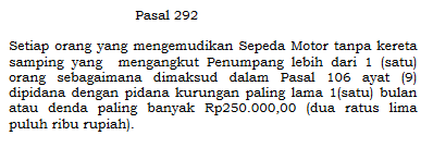 undang undang nomor 22 tahun 2009 tentang lalu lintas dan angkutan jalan