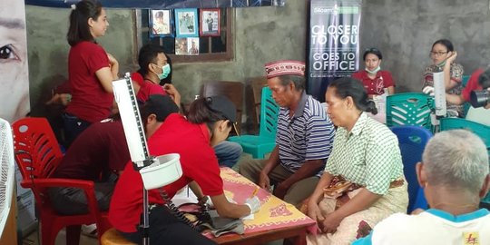 119 Warga Manggarai Barat Ikuti Pemeriksaan Kesehatan dan Pengobatan Gratis