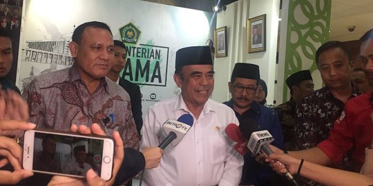 Bertemu Menag, Ketua KPK Beri Peringatan Dini Bahaya Laten Korupsi