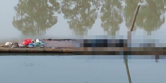 Sesosok Mayat Pria Ditemukan Mengapung di Sungai Cisadane