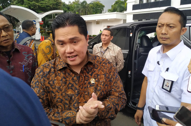 menteri bumn erick thohir