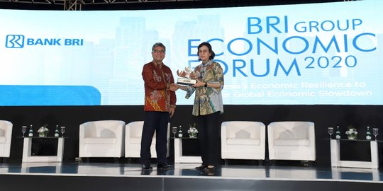 Menkeu Sri Mulyani Apresiasi BRI Fokus Kembangkan UMKM
