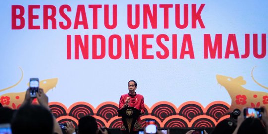 Presiden Jokowi Hadiri Perayaan Imlek Nasional 2020