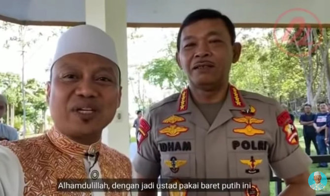 kapolri dan ustaz