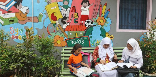 Kampung Literasi Jatipulo Tumbuhkan Minat Membaca Anak