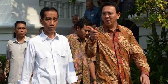 Romantisme Jokowi Mengenang Ahok dan Veronica di Acara Imlek