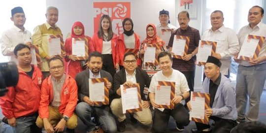 Aktivis sampai Anak Wapres Lulus Seleksi Wawancara PSI untuk Calon Kepala Daerah