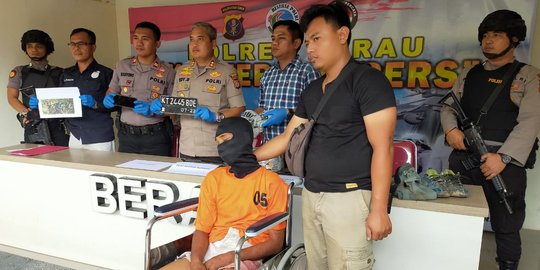 Motif Dendam, Penganiaya Wanita Dengan 17 Tusukan di Berau Ditembak Polisi