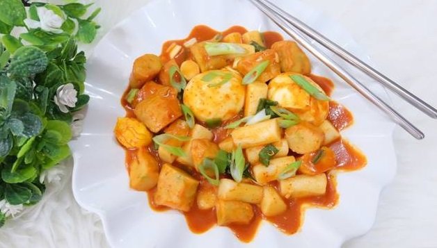 kreasi tteokbokki