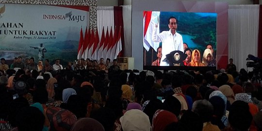 Jokowi Ingatkan Warga Hati-hati Menggadaikan Sertifikat Tanah ke Bank