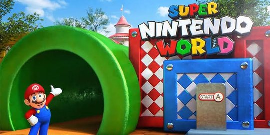 Nintendo Segera Buka Taman Hiburan Super Nintendo World