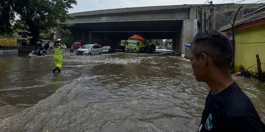 Kawasan Rawa Bokor Terendam Banjir Usai Hujan Deras