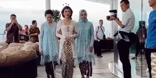 Cantiknya Isyana Sarasvati Berkebaya Putih di Momen Akad Nikah, Manglingi Banget