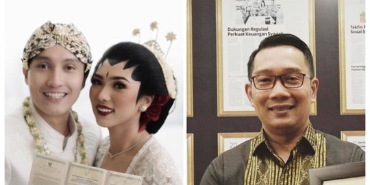 Lirikan Ridwan Kamil Kala Isyana Sarasvati Dikecup Mesra Rayhan Maditra Jadi Sorotan