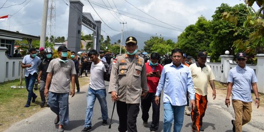 Demo Tolak WNI dari Wuhan Sempat Memanas, Tokoh Daerah Sampai Turun Tangan
