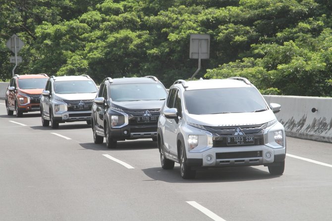 test drive mitsubishi xpander cross di jawa timur 2020