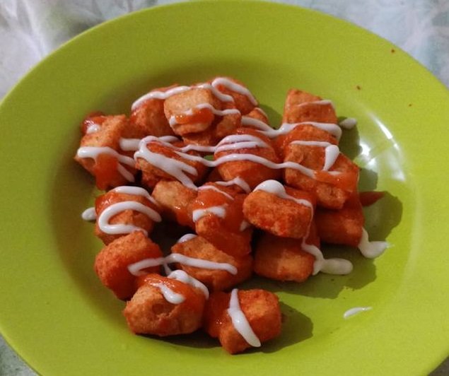 kreasi tahu crispy