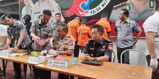 Polisi Bongkar Sindikat Penyelundup Sabu Cair dalam Mainan Anak dari Malaysia