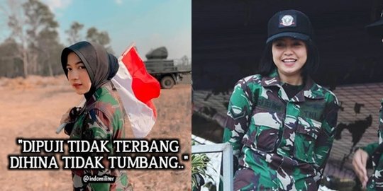 Potret Prajurit Wanita TNI Berparas Cantik dan Tangguh