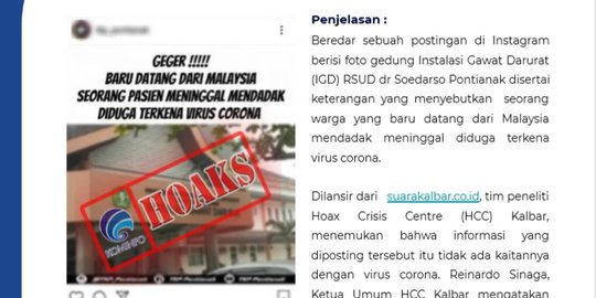 Menkominfo Berita Hoaks Corona Banyak Tersebar Di Whatsapp Merdeka Com