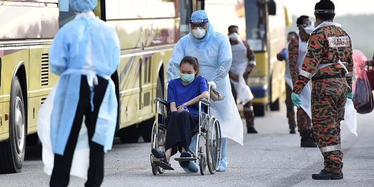 Tiba di Negaranya, Warga Malaysia dari Wuhan Jalani Karantina 14 Hari