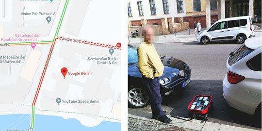 Pria Ini Pakai 99 Smartphone Untuk Buat Jalanan Nampak Macet di Maps