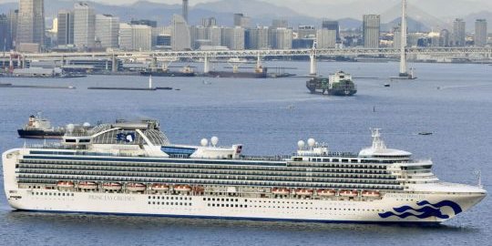 Khawatir Ada Virus Corona, Jepang Karantina Kapal Pesiar Berpenumpang 3.500 Orang