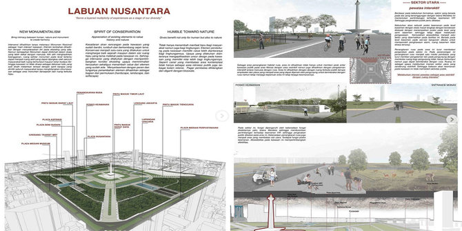 hasil sayembara revitalisasi monas