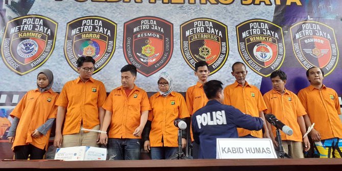 Polisi Tangkap 8 Tersangka Kasus Pembobolan Rekening Ilham Bintang