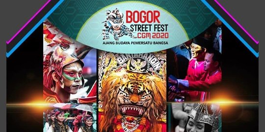 Pesta Sehari Bogor Street Festival CGM 2020 Bertabur Ragam Kemeriahan