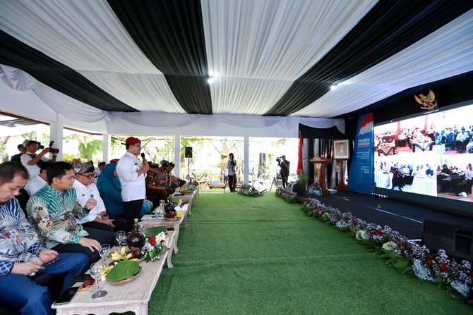 bupati banyuwangi abdullah azwar anas saat musrembangcam