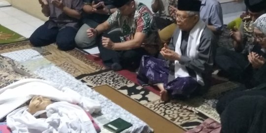 Ma'ruf Amin Berduka atas Wafatnya Mantan Sekjen PBNU Ahmad Bagja
