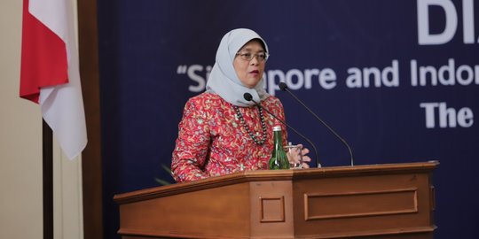 Kunjungi Kampus UGM, Presiden Singapura Bicara Ekonomi Digital dan Perdamaian