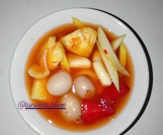 resep asinan buah