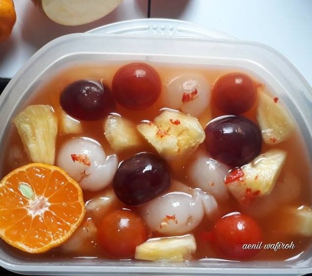 resep asinan buah