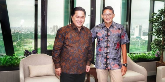 erick thohir tidak mungkin pak sandiaga uno jadi dirut bumn merdeka com tidak mungkin pak sandiaga uno jadi