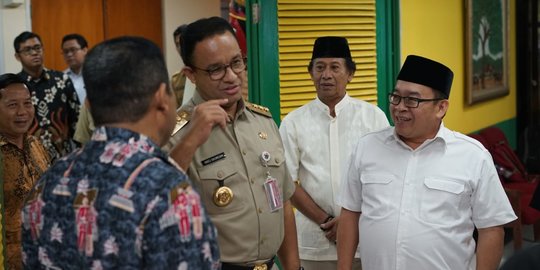Anies Sebut Banjir Jakarta Sudah Surut