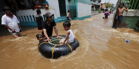 20 Kecamatan di Cirebon Terendam Banjir