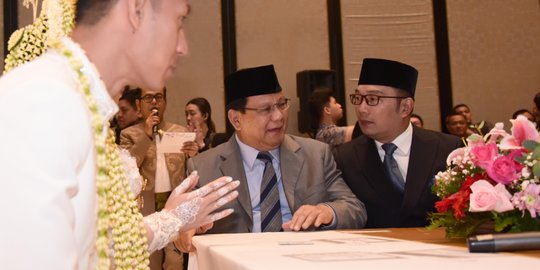 Bertemu Prabowo, Ridwan Kamil Minta Maaf Pernah Tak Sejalan