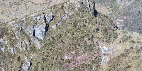 Puing Heli MI 17 Ditemukan di Pegunungan Bintang, Evakuasi Korban Terkendala Lokasi